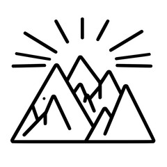 MOUNTAIN SVG, MOUNTAIN Clipart, Cut files For Cricut, mountain cut files, Nature svg, Camping mountain svg, Mountain and Forest, Hunting svg, Hiking svg, Outdoors svg, mountain range svg, Mountains Si