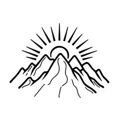 MOUNTAIN SVG, MOUNTAIN Clipart, Cut files For Cricut, mountain cut files, Nature svg, Camping mountain svg, Mountain and Forest, Hunting svg, Hiking svg, Outdoors svg, mountain range svg, Mountains Si