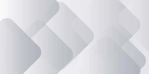 White and grey 3d modern abstract background with polygonal texture. Soft gray wide abstract banner. arts