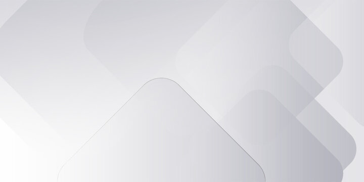 White and grey 3d modern abstract background with polygonal texture. Soft gray wide abstract banner. modern 