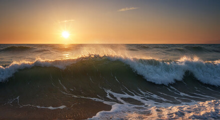 Fototapeta premium Futuristic Gradient Liquid Texture