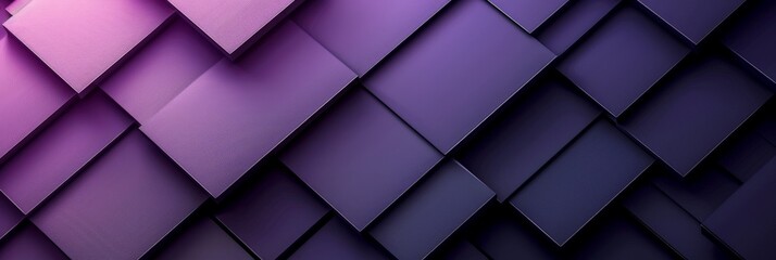 Fototapeta premium Abstract Purple and Blue Geometric Pattern