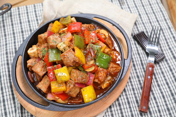 Korean Traditional Steak, Healthy Food