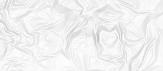 White crumpled paper texture background. Crumpled paper ball isolated on white with clipping path. panorama grunge wrinkly paper texture background, crumpled pattern texture. paper crumpled texture.