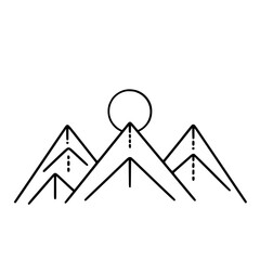 MOUNTAIN SVG, MOUNTAIN Clipart, Cut files For Cricut, mountain cut files, Nature svg, Camping mountain svg, Mountain and Forest, Hunting svg, Hiking svg, Outdoors svg, mountain range svg, Mountains