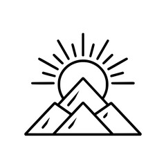 MOUNTAIN SVG, MOUNTAIN Clipart, Cut files For Cricut, mountain cut files, Nature svg, Camping mountain svg, Mountain and Forest, Hunting svg, Hiking svg, Outdoors svg, mountain range svg, Mountains