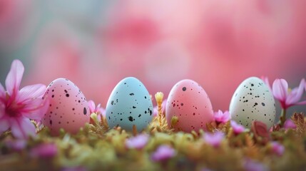 Tiny adorable Easter eggs