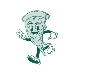 Adobe Illustrator Artwork Pizza Illustration 90s