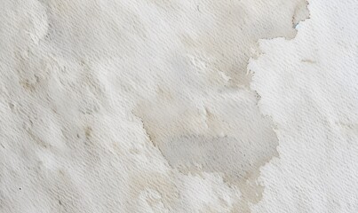 Obraz premium Detailed texture on white watercolor paper, Generative AI