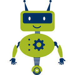 Futuristic Robot Illustration