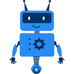 Futuristic Robot Illustration