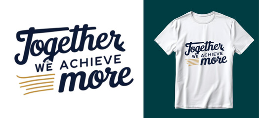 Creative International Day of Cooperatives typography T-Shirt design.