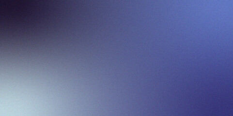Gray blue Dark grainy gradient background with blurred noise texture. Retro vibe grainy Dark color gradient background. Glamour silver blue gradient soft light effect luxury texture. 