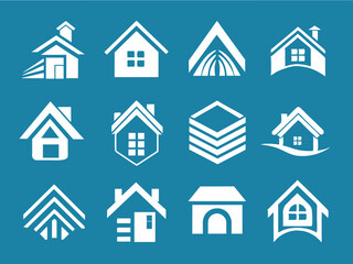 Fototapeta premium Property Prestige: Real Estate Logo Design 