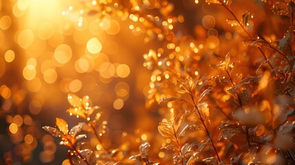 A tree with leaves that are orange and yellow
