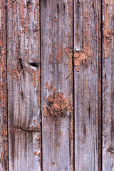 arrière plan texturé constitué de vieilles planches de bois marron, recouvertes de peinture...