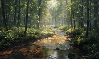 Obraz premium Cool stream