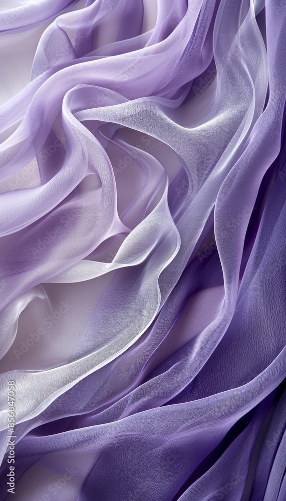 Poster soft pastel silk waves calm abstract background with copy space for text placement