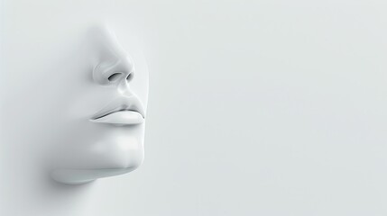 The Silence of a White Face