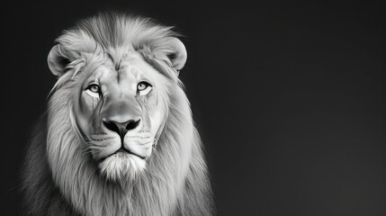 Fototapeta premium The Majesty of a Lions Gaze