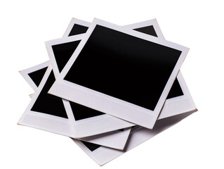 Polaroid Instant Frame Film Photo PNG Transparent Background