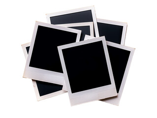 Polaroid Instant Frame Film Photo PNG Transparent Background