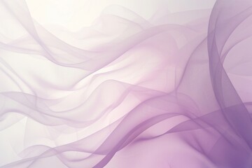 Fototapeta premium Delicate Lavender Fabric Draped in Soft Light
