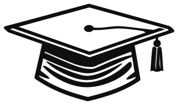 PNG Graduation cap graduation text intelligence.