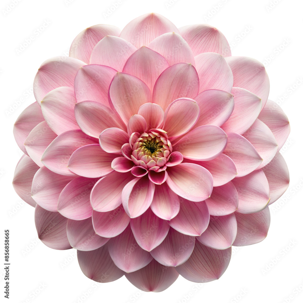 Wall mural pink dahlia flower 