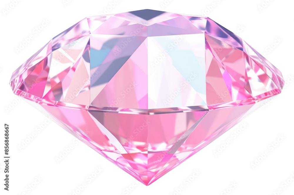 Wall mural PNG Diamond gemstone jewelry pink.