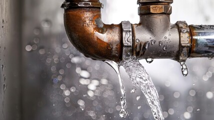 Plumber needed for fixing broken water valve and leaking plumbing tube