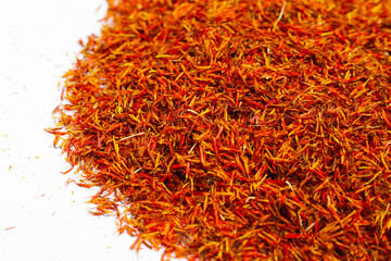 Fototapeta premium Dried Safflower, False Saffron, Saffron Thistle