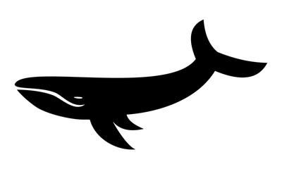 whale vector logo