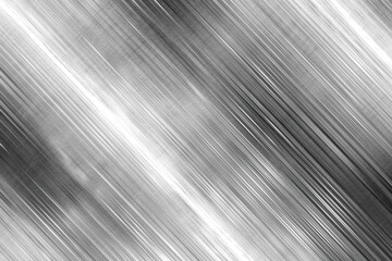 Fototapeta premium Seamless brushed metal plate background texture
