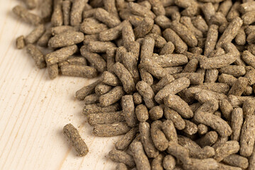 mixed food for healthy eating of rodent pets