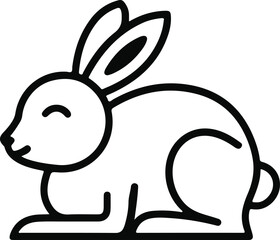 Rabbit vector image