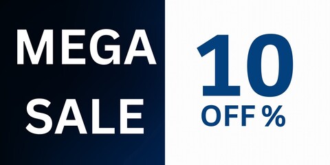 Mega sale, big sale banner, colorful modern sale banner design template, new look creative business banner design, business promotion poster, mega discount banner