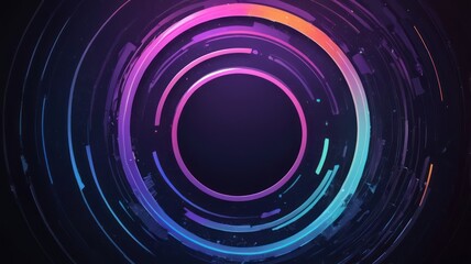 Obraz premium abstract background with circles