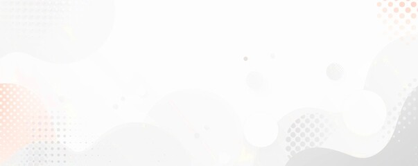 ライトグレーの背景にシンプルな幾何学模様