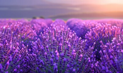 Obraz premium Lavender in bloom