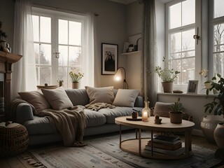 Cozy Living Room Inspiration Photography Art