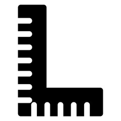 i square  glyph  icon vector illustration isolated on white background