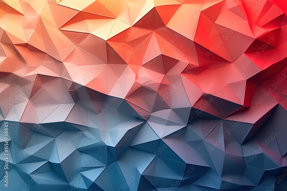 Poster abstract background in the style of origami. modern design. minimalistic design layout for business 