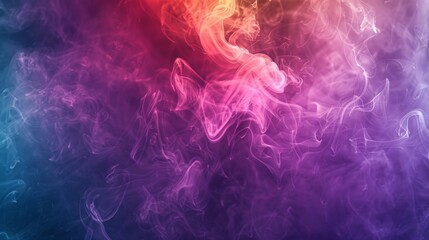 Vibrant abstract colored smoke background