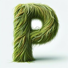 grass green letters