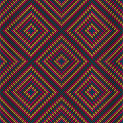 Knitted background pattern wallpaper knitting decorative print handmade textile knitting handiwork 