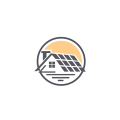 Fototapeta premium solar logo ,renewable energy logo, solar cleaning logo, home solar logo, solar power logo, green energy logo, solar power logo