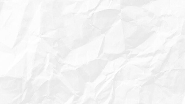 wrinkled white paper background animation