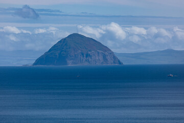 view of the top of the Volcano - Also Craig, Scotland - Dorman Volcano 