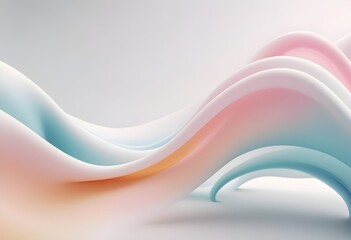 Obraz premium Abstract art blur fluid gradient wallpaper, 3d gradient background